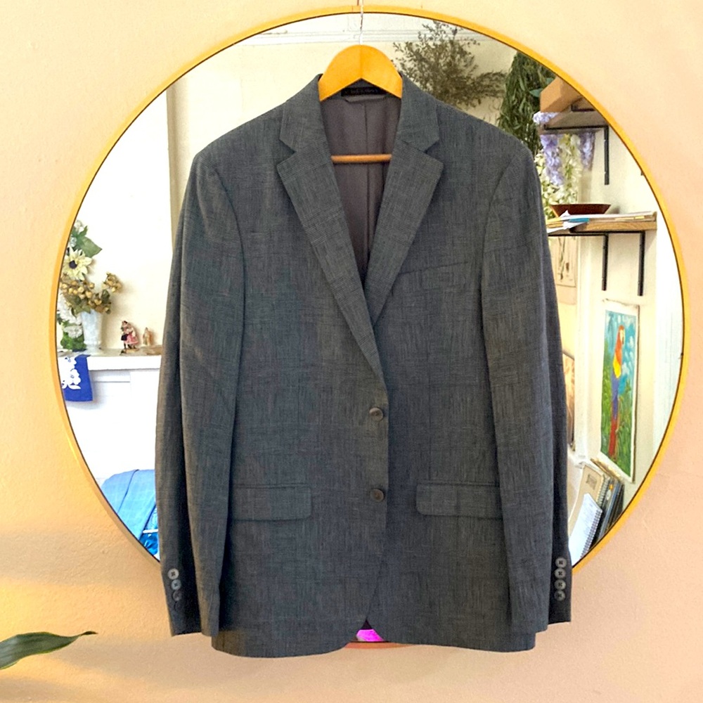 Like New Ralph Lauren 2 Button Linen Blazer 38R